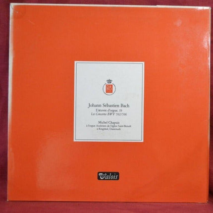 Bach - Organ Works 19 - 33 rpm vinyl record