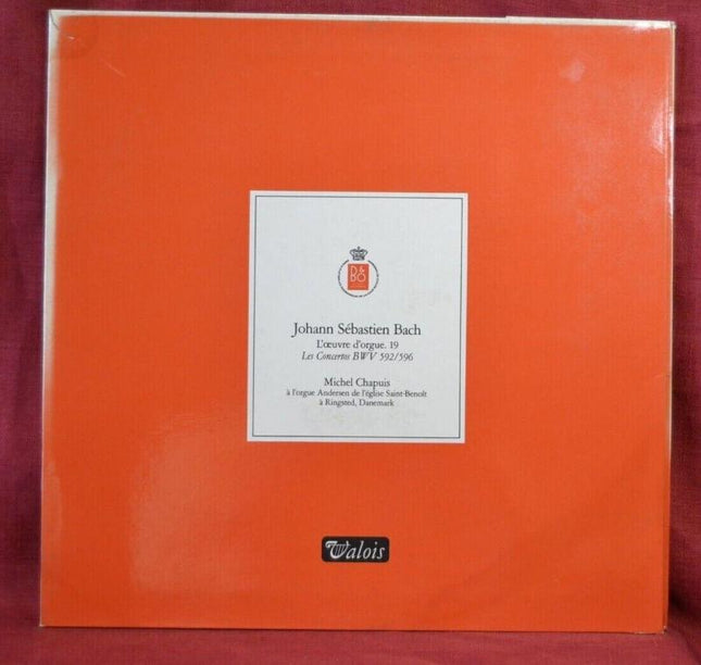 Bach – Orgelwerke 19 – 33 U/min Vinyl-Schallplatte