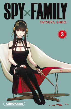 Manga action espionnage comédie familiale Spy x Family Tome 3 Spy x Family Tatsuya Endo - Livre Manga