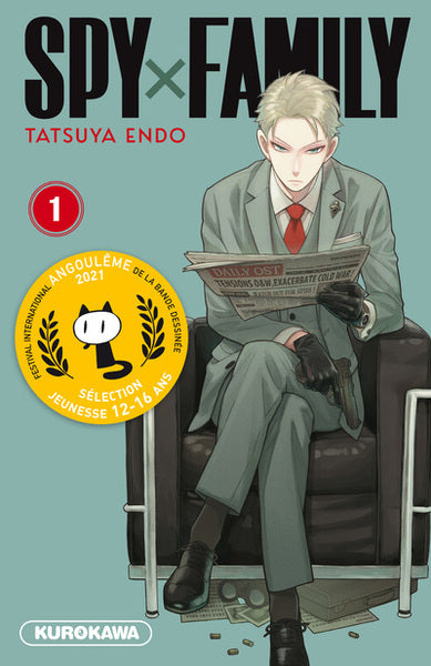 Manga action espionnage comédie familiale Spy x Family Tome 1 Spy x Family Tatsuya Endo - Livre Manga