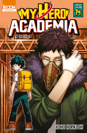 My Hero Academia Tome 14 Révisions Kohei Horikoshi Manga shonen super héros - Livre Manga