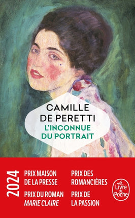L’Inconnue du portrait – Camille de Peretti – roman historique art mystère et enquête – livre occasion - Livre