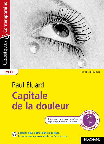 Capitale de la douleur - Classiques et Contemporains - Paul Éluard - livre