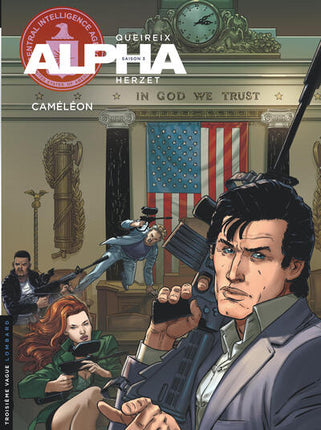 Alpha – Tome 21 – Caméléon – Emmanuel Herzet et Alain Queireix, bande dessinée d’espionnage et de thriller géopolitique - Livre BD