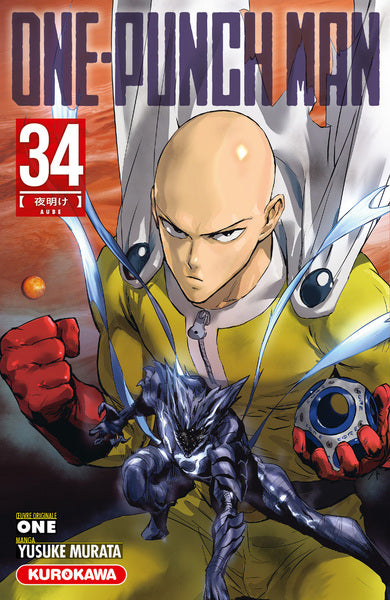 One-Punch Man Tome 34 – ONE & Yusuke Murata – manga shonen action super-héros combat - Livre