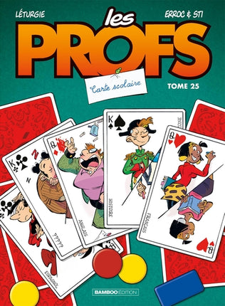 Les profs - Tome 25 - Carte scolaire - Erroc - Livre BD