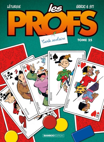Les profs - Tome 25 - Carte scolaire - Erroc - Livre BD