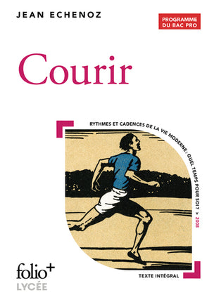 Courir – Jean Echenoz – Roman biographique sur Emil Zátopek, légende de l'athlétisme - Livre