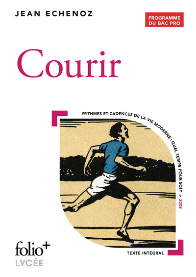 Courir – Jean Echenoz – Roman biographique sur Emil Zátopek, légende de l'athlétisme - Livre