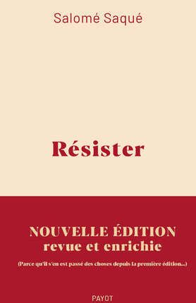 Résister - Edition 2026 - Salomé Saqué - Livre