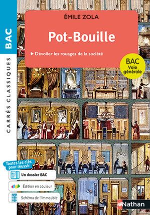 Pot-Bouille – Émile Zola – Bac français, Première, roman naturaliste, Les Rougon-Macquart et réussite du bac - Livre