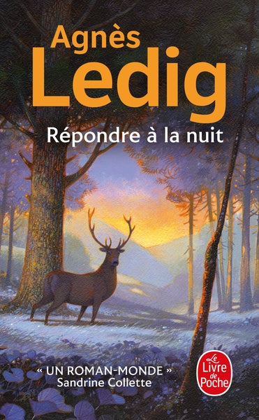 Répondre à la nuit – Agnès Ledig – roman nature suspense et émotions – livre occasion - Livre