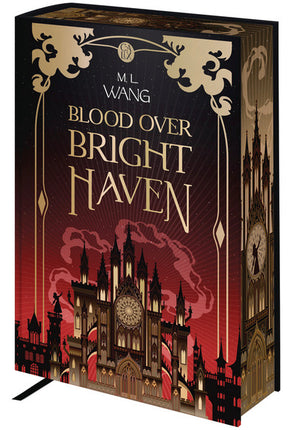 Blood Over Bright Haven – M.L. Wang – roman fantasy magie intrigue politique dark fantasy d’occasion - Livre