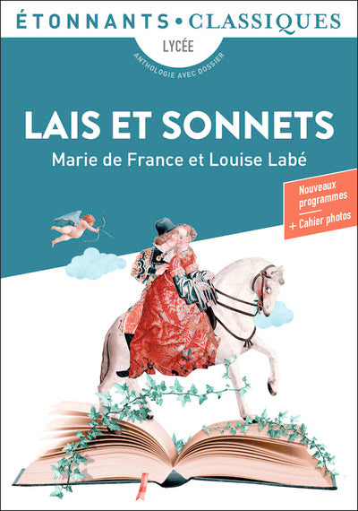 Classique poésie médiévale Lais et Sonnets Louise Labé Marie de France amour courtois littérature française livre occasion - Livre