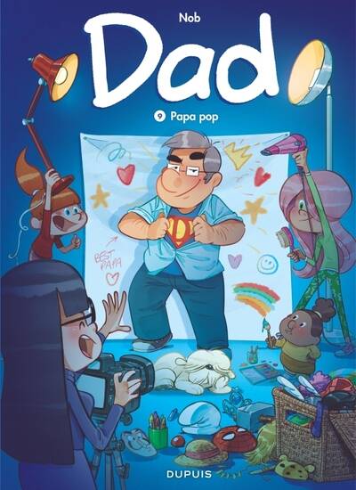 Dad - Tome 9 - Papa pop - Nob - livre BD