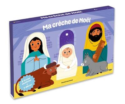 My Christmas Nativity Scene - Three Christmas Nativity Books and a Decor - Marie-Christine VIDAL - 2024 - New Book