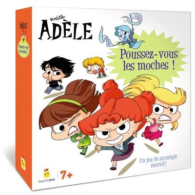 Jeu Mortelle Adèle - Poussez-vous les moches ! - Mr Ta - 2024 - livre jeu neuf