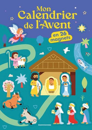 Mon calendrier de l'Avent en 26 magnets - Caroline Celle - Livre