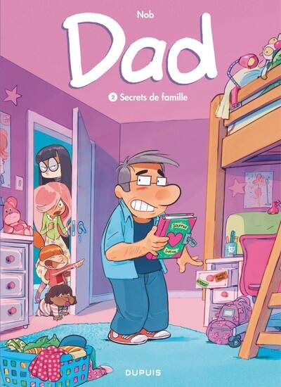 Dad - Tome 2 - Secrets de famille - Nob - livre BD
