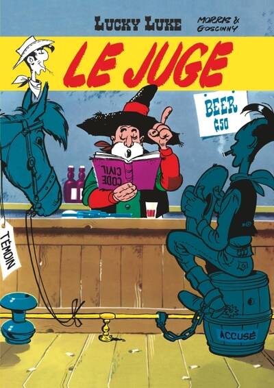 Lucky Luke - Tome 13 - Le juge - Morris Goscinny - livre BD