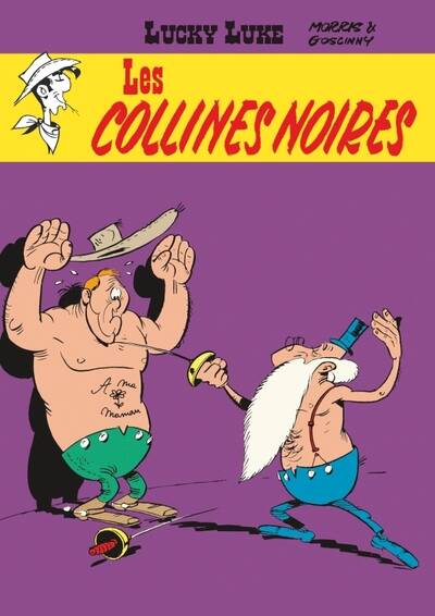 Lucky Luke - Tome 21 - Les Collines noires - Morris Goscinny - livre BD
