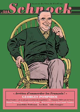 Schnock n°52 - George Pompidou - La Revue Schnock - 2024 - livre