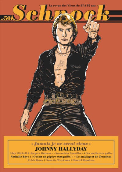 Schnock n°50 - Johnny Hallyday - La Revue Schnock - 2024 - livre