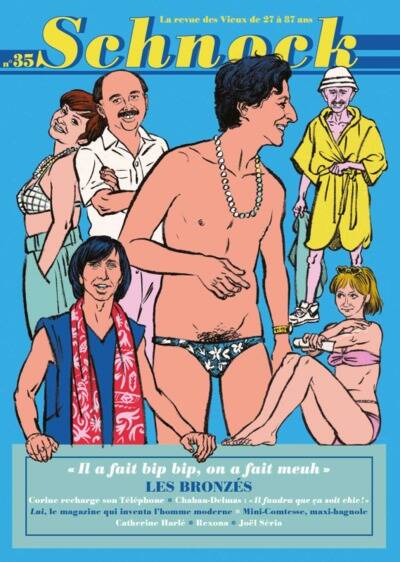 Schnock n°35 -Les Bronzés - La Revue Schnock - 2020 - livre