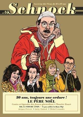 Schnock n°5 - Le père Noël est une ordure - La Revue Schnock - 2021 - livre