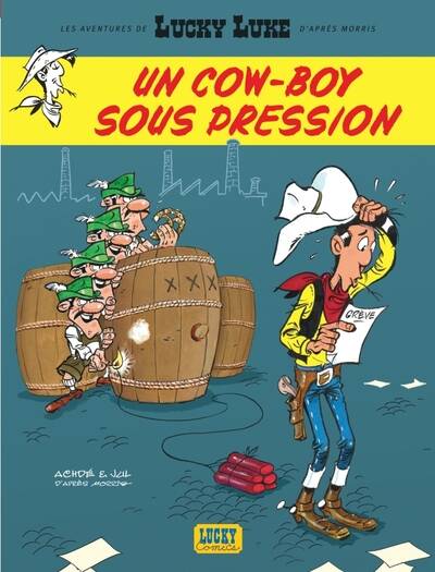 Die Abenteuer von Lucky Luke von Morris - Band 11 - Ein Cowboy unter Druck - Jul, Achdé - 2024 - Comicbuch