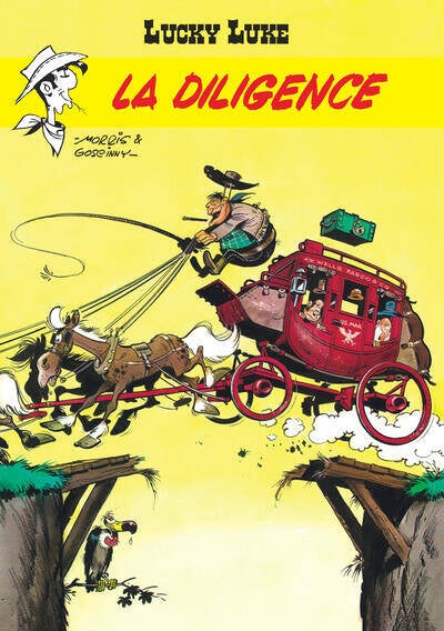 Lucky Luke - Tome 32 - La diligence - Morris Goscinny - livre BD