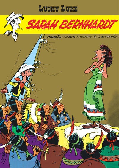 Lucky Luke - Tome 19 - Sarah Bernhardt - Morris Goscinny - livre BD