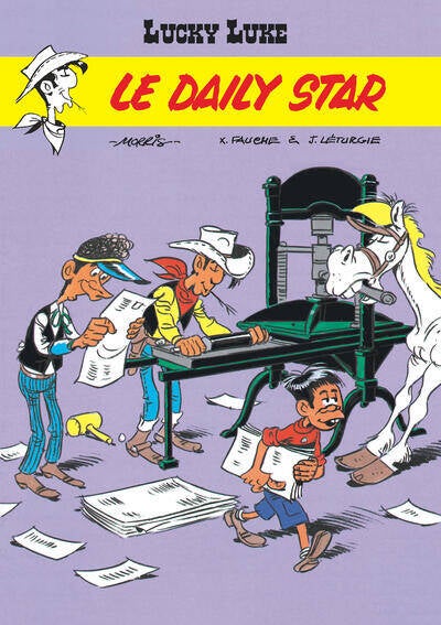 Lucky Luke - Tome 23 - Le Daily Star - Morris Goscinny - livre BD