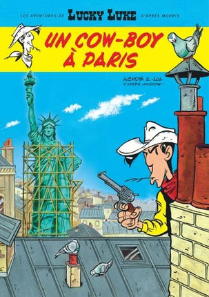 Lucky Luke - Tome 8 - Un cow-boy à Paris - Morris Goscinny - livre BD