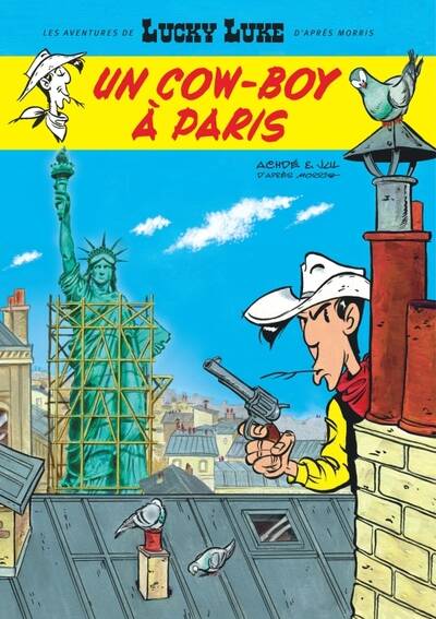 Lucky Luke - Tome 8 - Un cow-boy à Paris - Morris Goscinny - livre BD