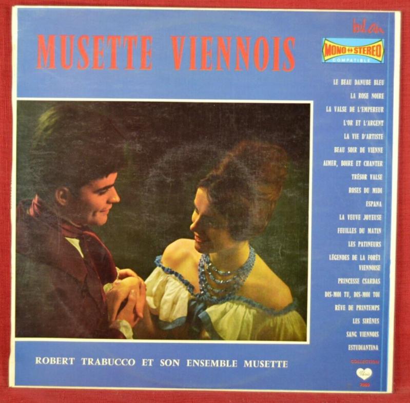 musette viennois robert trabucco - disque vinyle 33 tours