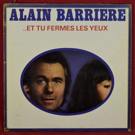 Alain Barrière – Und du schließt deine Augen – 33 U/min Vinyl-Schallplatte