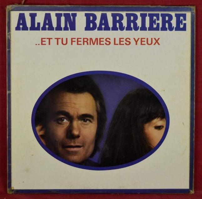 Alain Barrière – Und du schließt deine Augen – 33 U/min Vinyl-Schallplatte