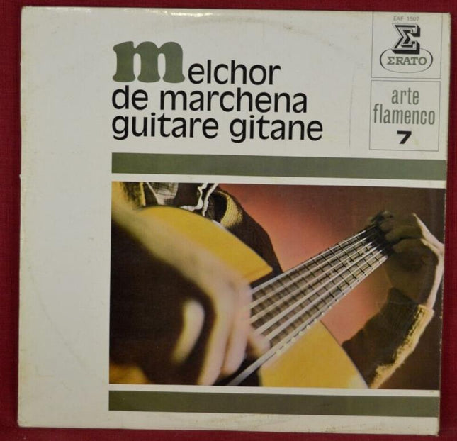 Melchor de Marchena Zigeunergitarre – Schallplatte mit 33 U/min