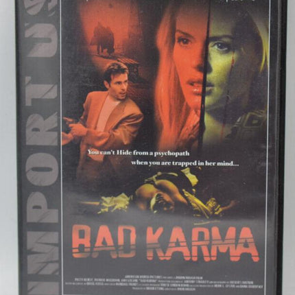 Bad Karma - DVD - THRILLER