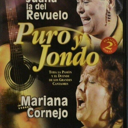 dvd Puro Y Jondo Juana La Del Revuelo &amp; Mariana Cornejo