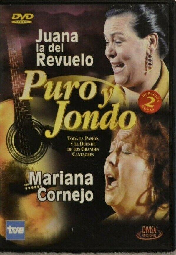 dvd Puro Y Jondo Juana La Del Revuelo & Mariana Cornejo