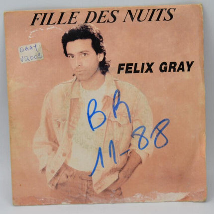 Félix Gray - Fille des nuits - Si tu t'en vas - 45-RPM-Vinyl-Schallplatte 45-RPM-Vinyl-Schallplatte
