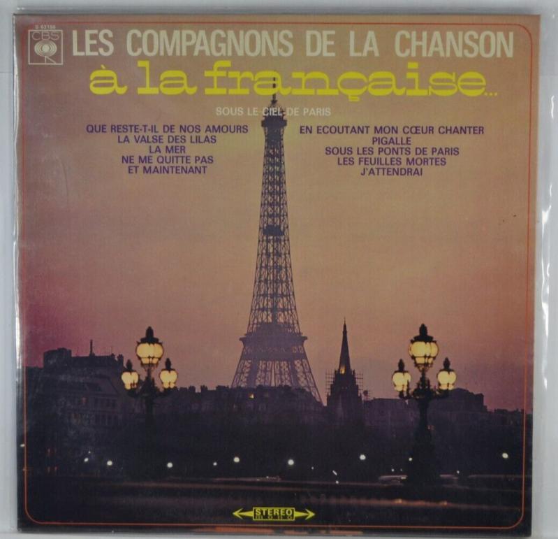 French style: the companions of song - 33 rpm vinyl record