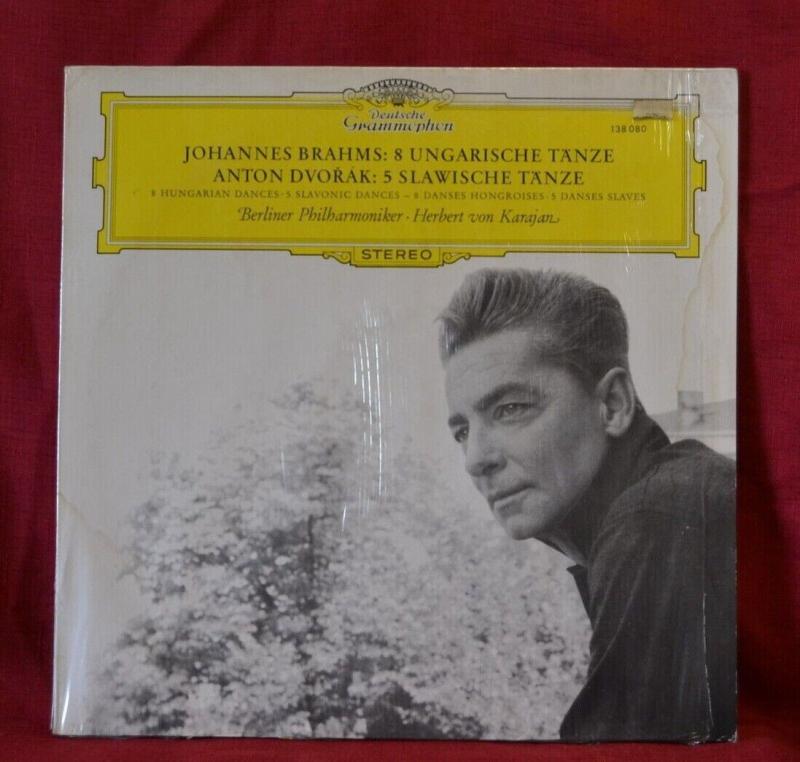 Johannes Brahms – 8 ungarische Tänze Anton Dvorak – 33 U/min Vinyl-Schallplatte