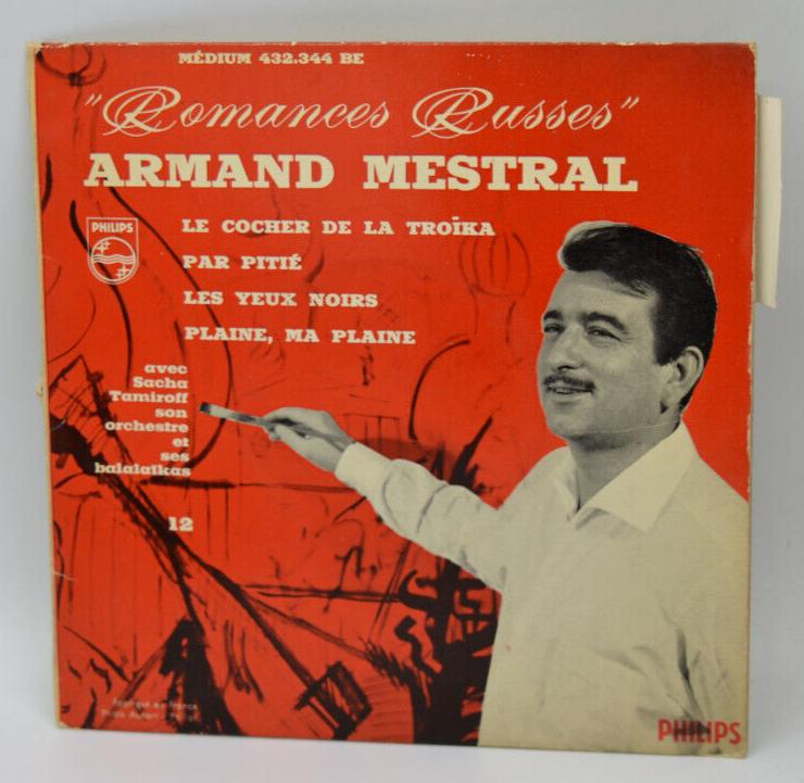 Armand Mestral – Russische Romanzen – Der Kutscher der … – 45 U/min Vinyl-Schallplatte