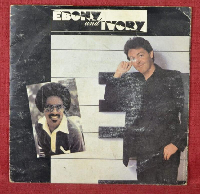 ebony and ivory Paul McCartney - 45 rpm vinyl record