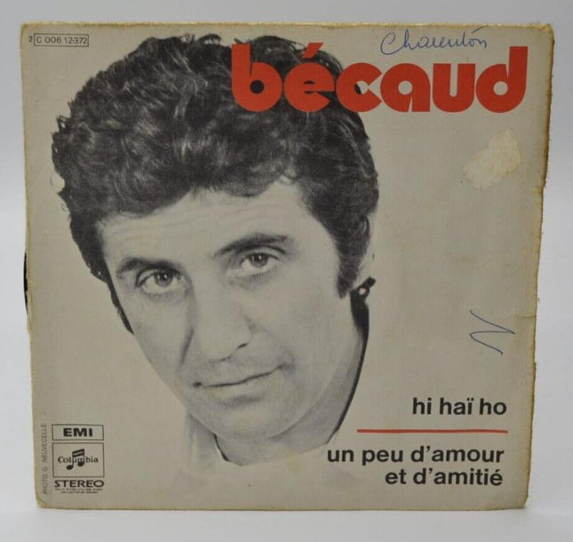Hi hai ho – Gilbert Bécaud – 45 U/min Vinyl-Schallplatte
