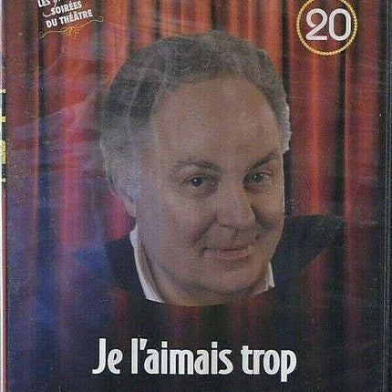DVD Ich liebte ihn zu sehr - Michel Roux - Catherine Salviat - Theater - NEU