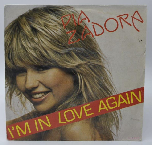 Ich bin wieder verliebt, Pia Zadora – 45-U/min-Vinylplatte